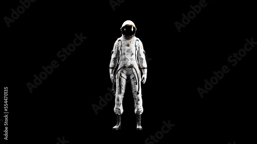 Astronaut space suit. Female.