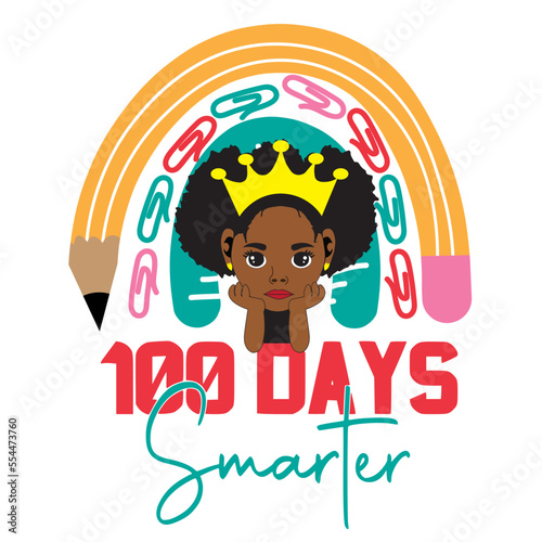100 days of school black afro girls boys svg, construction gamer 100 days of school kindergarten svg, 100 days smarter svg, 100th day svg