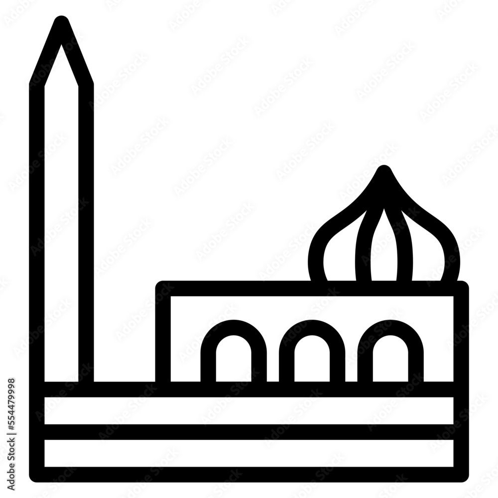 mosque line 
