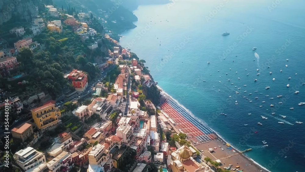 Fototapeta premium aerial view of beach