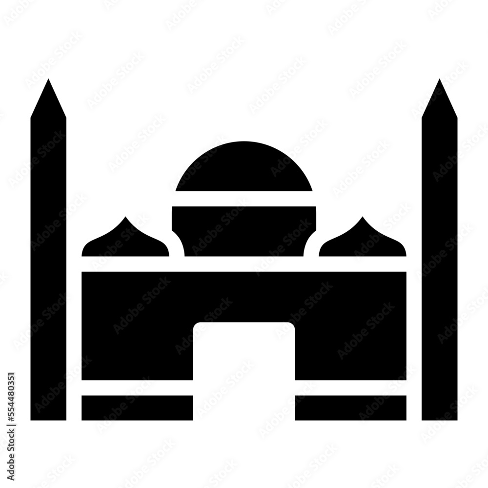 mosque glyph mosque glyph