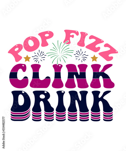 Retro New Year Svg,New Year 2023 SVG PNG Bundle, New Year Svg, New Year Shirt Design, Happy New Year 2023 Svg