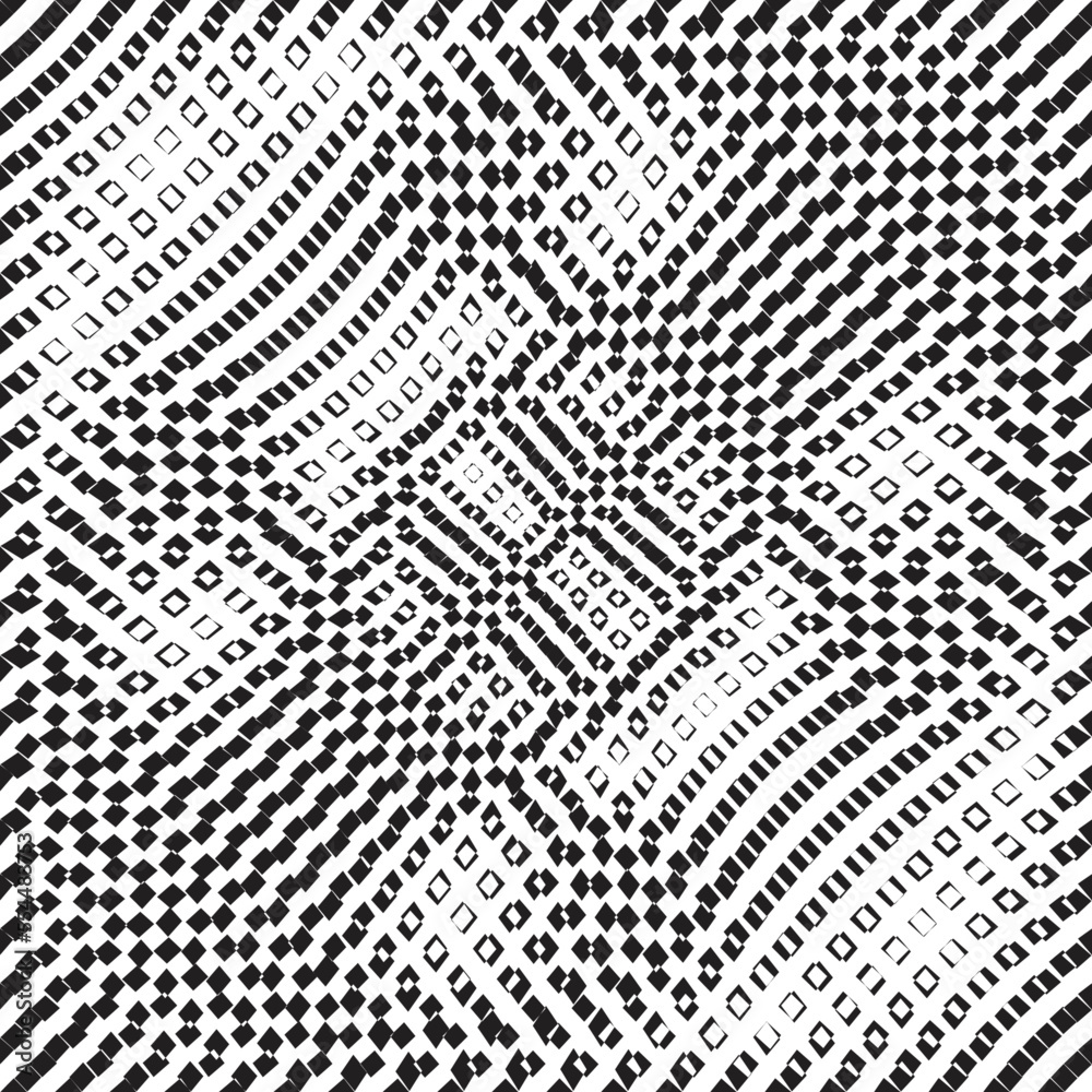 Seamless pattern with lines.Unusual poster Design .Black Vector stripes .Geometric shape. Endless texture
Seamless pattern with lines.Unusual poster Design .Black Vector stripes .Geometric shape. Endless texture