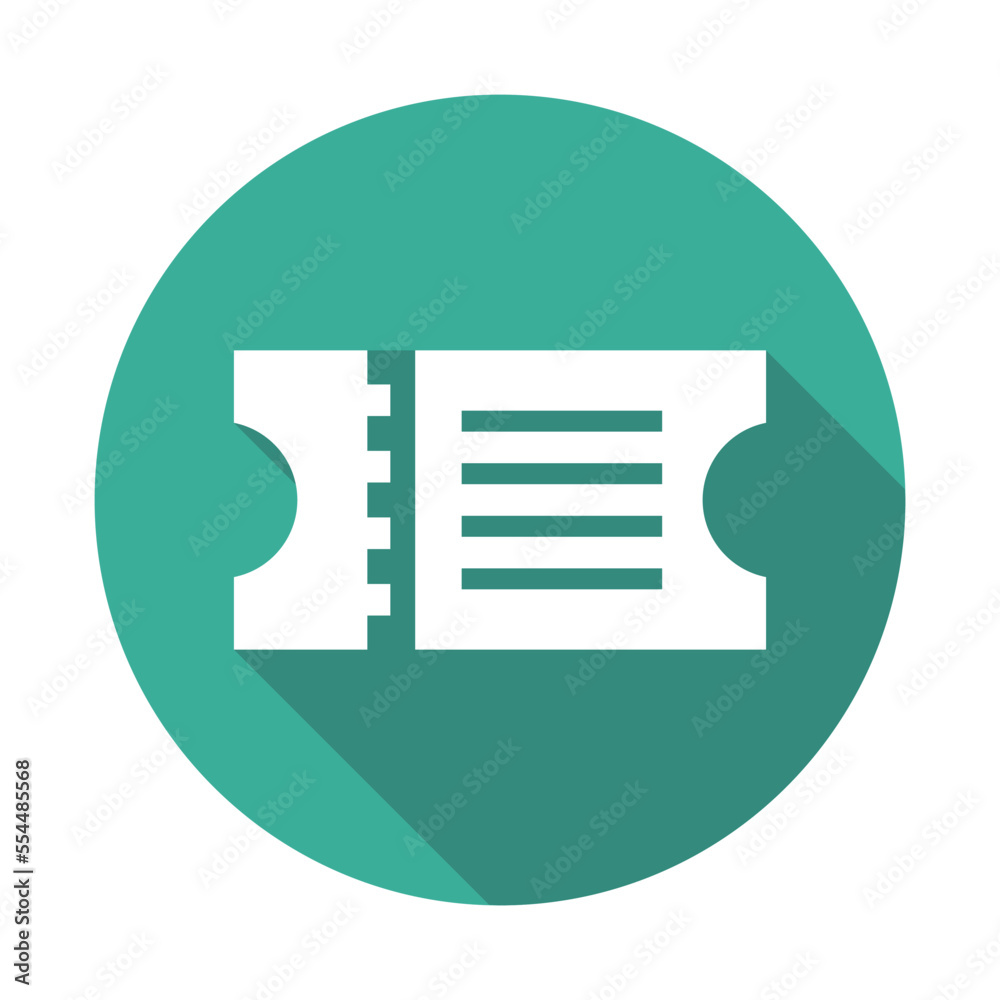 Ticket icon vector graphic illustration Ticket icon vector graphic illustration