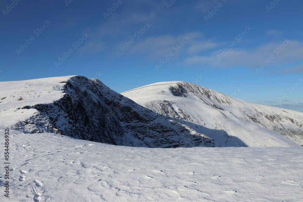 Snowdonia snowdon winter wales glyderau