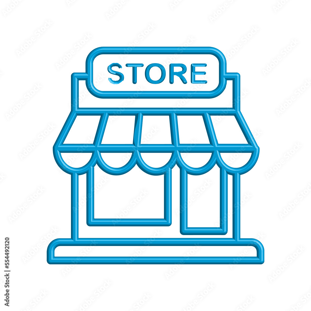 Illustration Vector graphic of store icon