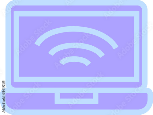 laptop computer technology business screen modern display notebook white pc design internet monitor digital office desktop device background blank isolated communication space table work mockup view o