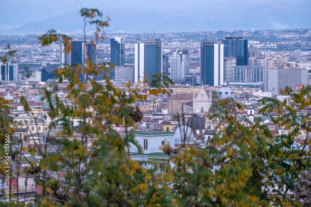 Fototapeta premium Napoli ed il Vesuvio