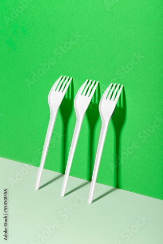 Forks - kitchen utensils  food concept