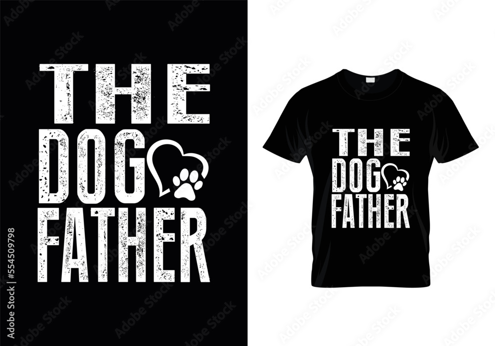Dogs typography t-shirt design vector, dog lover quotes t shirt design,