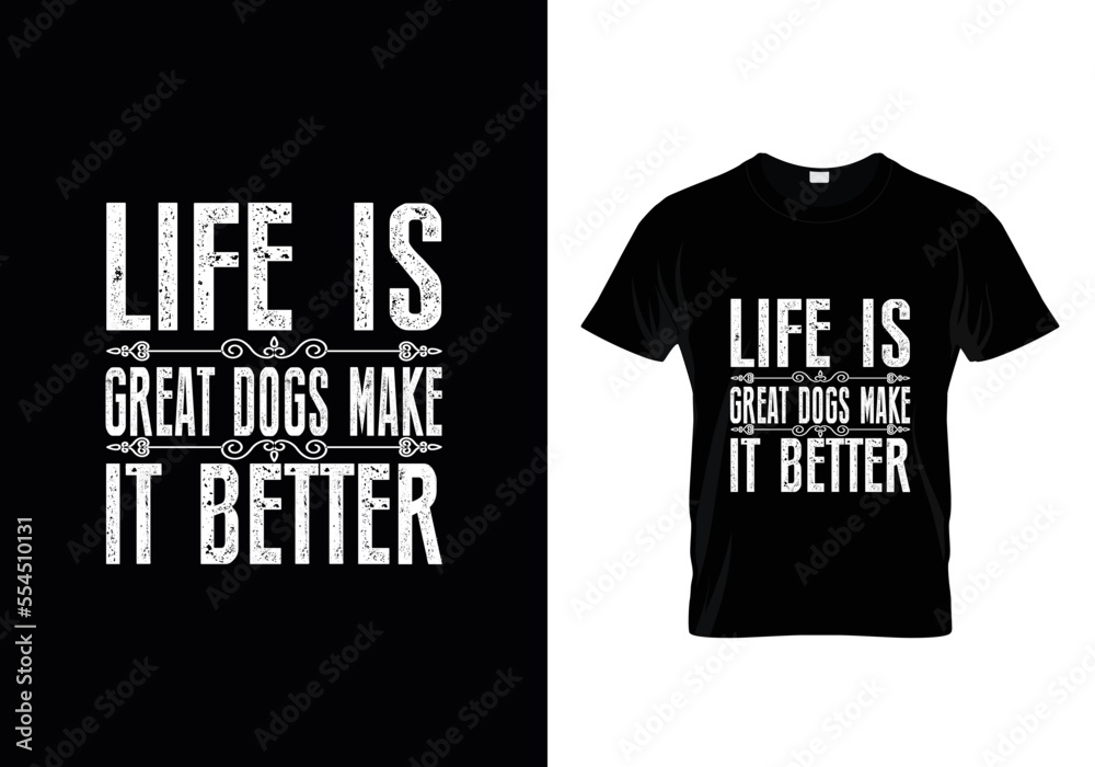 The More People I Meet The More I Love My Dog T-Shirt Design, Dog T Shirt Design, Dog Lover T-Shirt Design