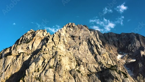sunset over the mountain
