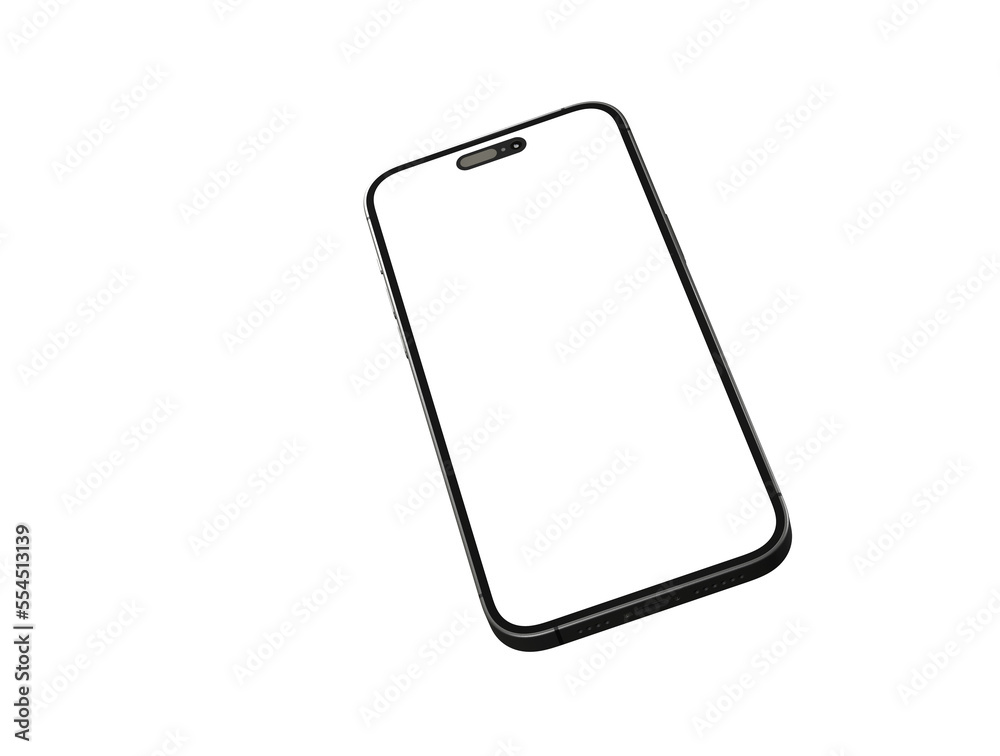 Smartphone frame less blank screen. Mockup generic device. Smartphone frame less blank screen. Mockup generic device.