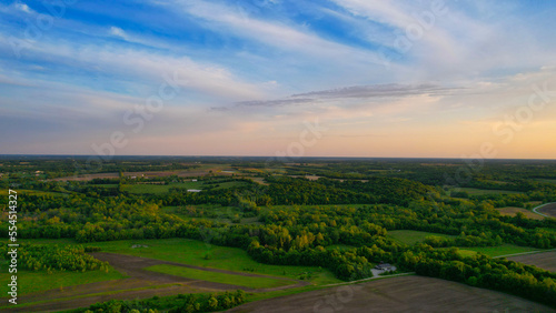 Countryside at Sunset