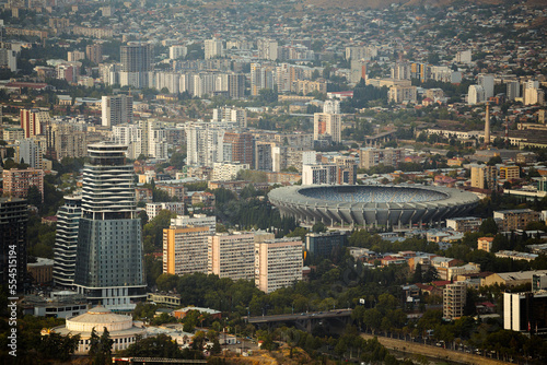 view of high-rise buildings, modern tbilisi