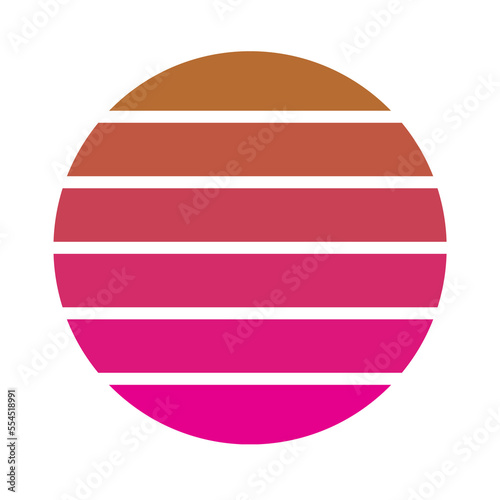 Sunset Retro Vintage Color