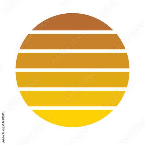 Sunset Retro Vintage Colors