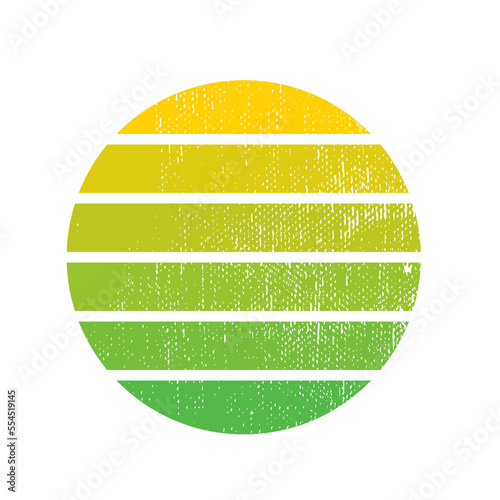 Sunset Retro Vintage Colors