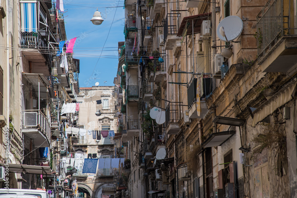 Straße in Neapel