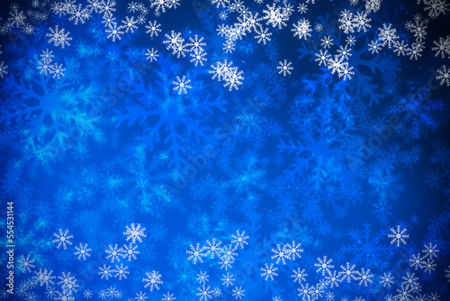 blue christmas background © markstudio2008
