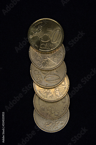 Monedas de 50 céntimos de euro