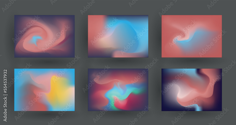 Geometric pattern background texture for brochure cover design.  gradient color gradient banner template. Abstract vector wave shape for presentation templates
