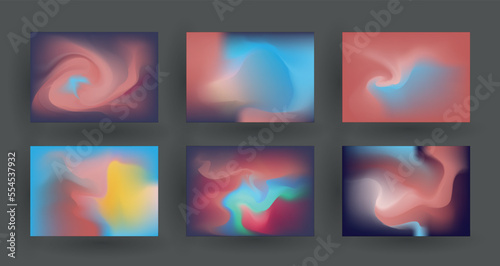 Geometric pattern background texture for brochure cover design.  gradient color gradient banner template. Abstract vector wave shape for presentation templates