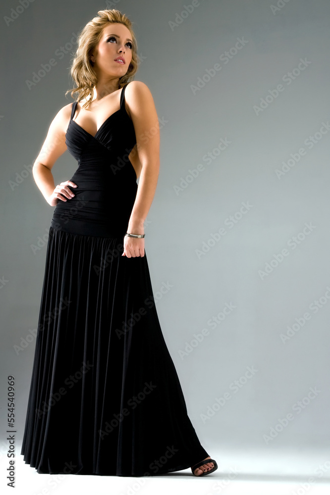 Blonde Figure Model In A Studio Environment Blonde Figure Model In A Studio Environment