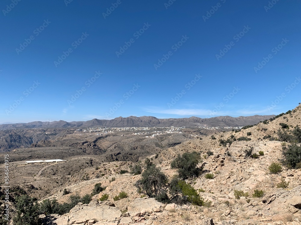 Landscape at Jabal Akhdar, Oman