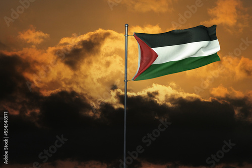 Palestine Flag, State of Palestine © Bilal Ulker