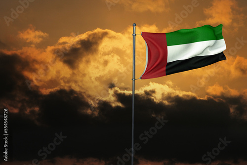 United Arab Emirates, Flags © Bilal Ulker