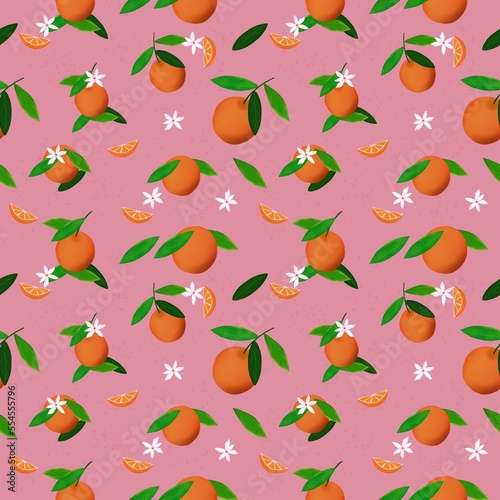 seamless pattern fruit background.  wallpaper, Fabric, clothing, scarf, carpet.