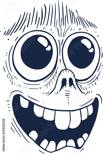 Mad ugly face draw