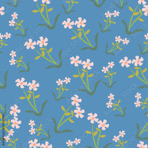 Floral seamless patterns. Vector design for paper  cover  fabric  interior decor and other users