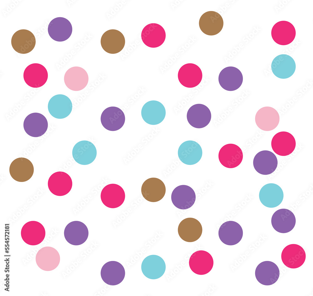 Big dot seamless pattern vector design.