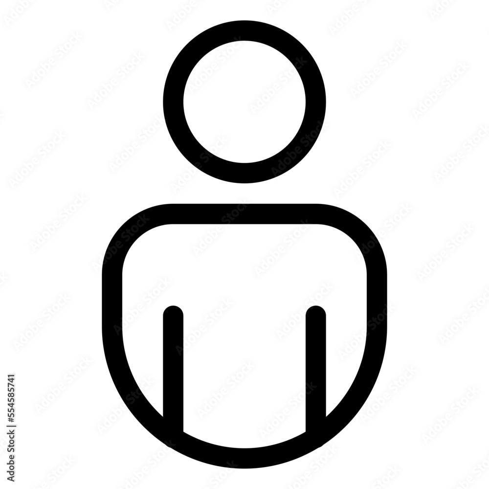 User Profile Icon or Person Icon or Avatar Icon or People Icon or Head Icon Vector Image User Profile Icon or Person Icon or Avatar Icon or People Icon or Head Icon Vector Image
