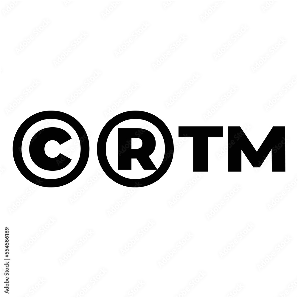 set of intellectual property copyright registered trademark set of intellectual property copyright registered trademark