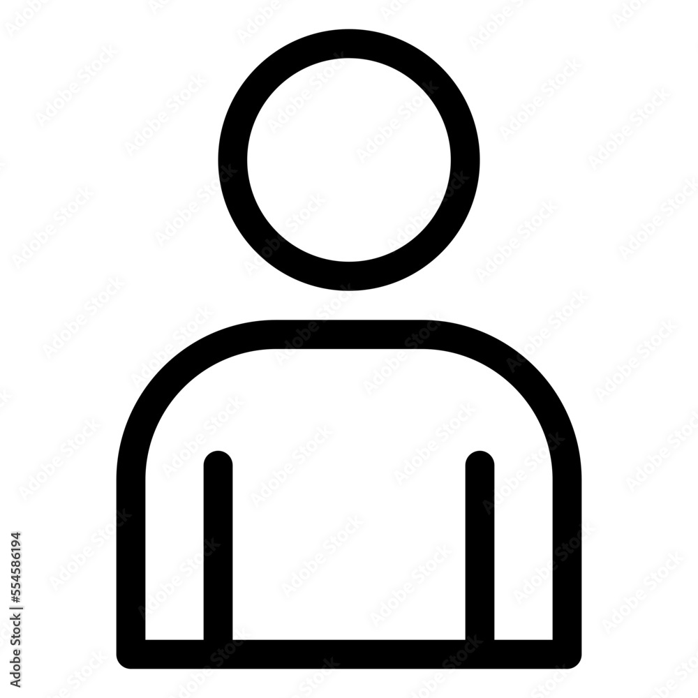 User Profile Icon or Person Icon or Avatar Icon or People Icon or Head Icon Vector Image User Profile Icon or Person Icon or Avatar Icon or People Icon or Head Icon Vector Image