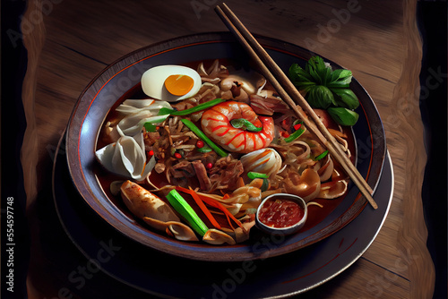 Thai Kuay Teow Neua food photo