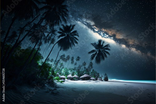 Tropical Beach Full of Stars