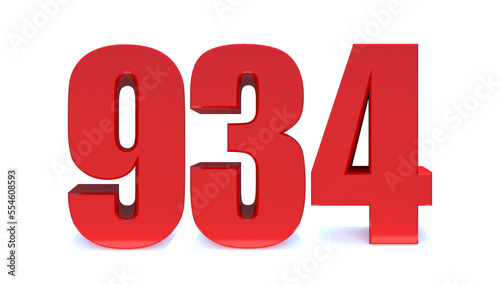 934 number