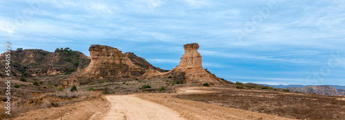 Desert de Monegros- Aragon in Spain photo