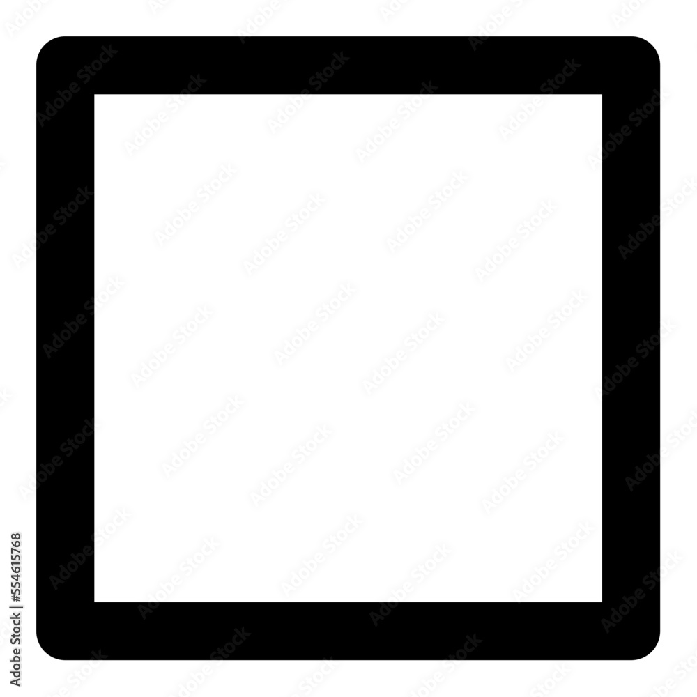 Empty checkbox unchecked icon Empty checkbox unchecked icon