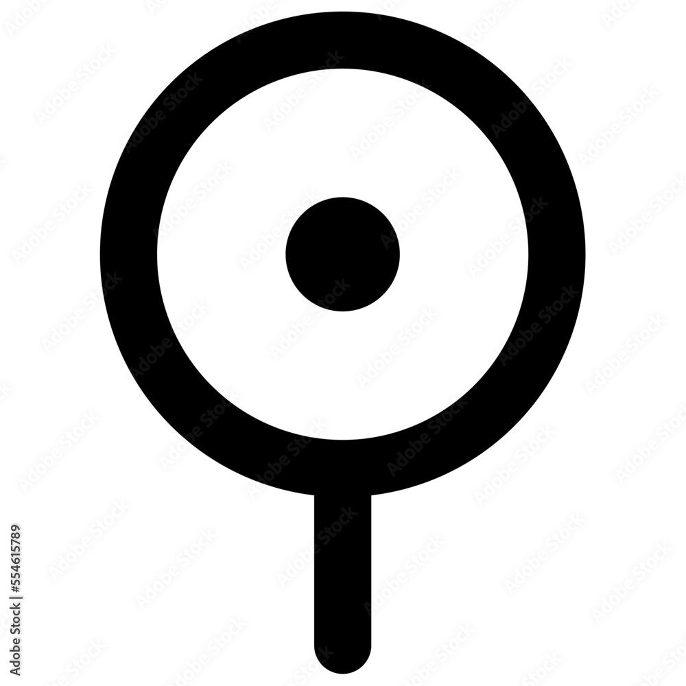 Map pin mark icon