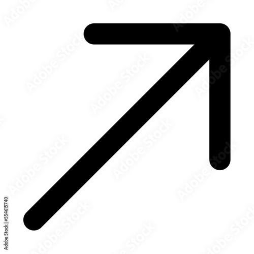 Arrow upper right icon