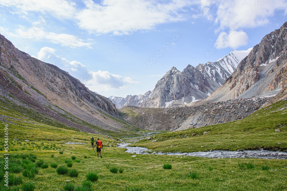 Trekking on the epic Heights of Alay route, Alay, Kyrgyzstan