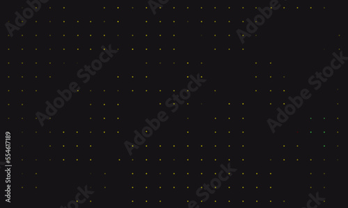 Halftone yellow dotted isolated on grey background