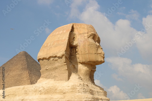 Sphinx at Giza Plateau, Cairo, Egypt 