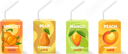 Fruit juice packets