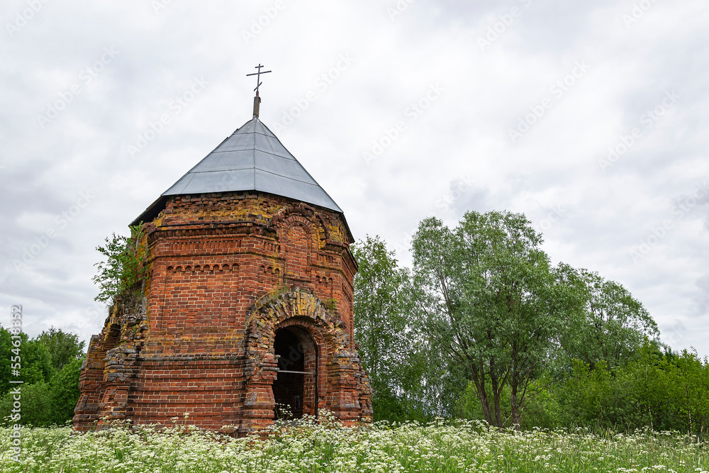 abandoned orthodox chapel